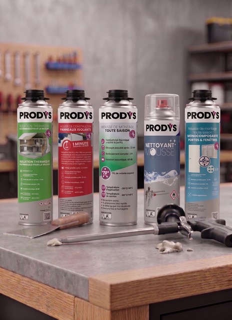 Gamme de produits Prodys