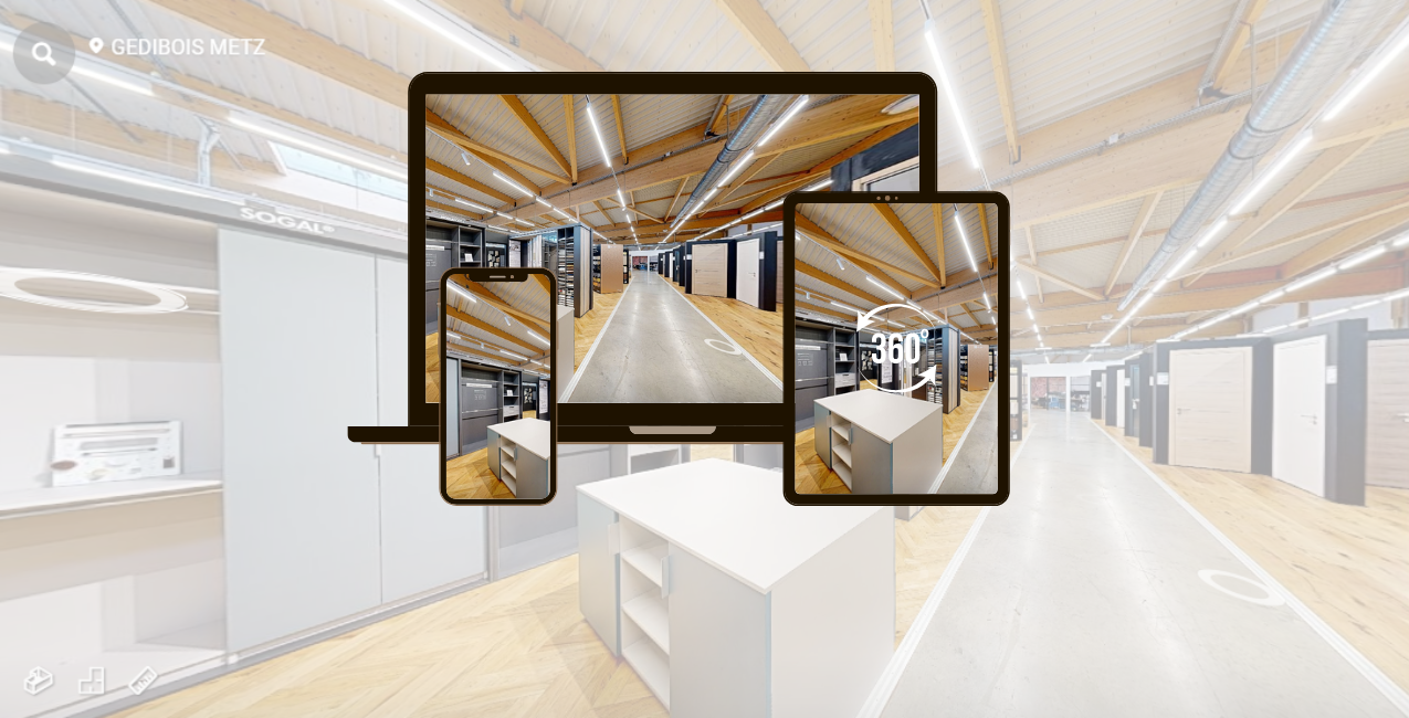 Explorez le showroom Gedibois Derrey Metz en ligne – Visite immersive